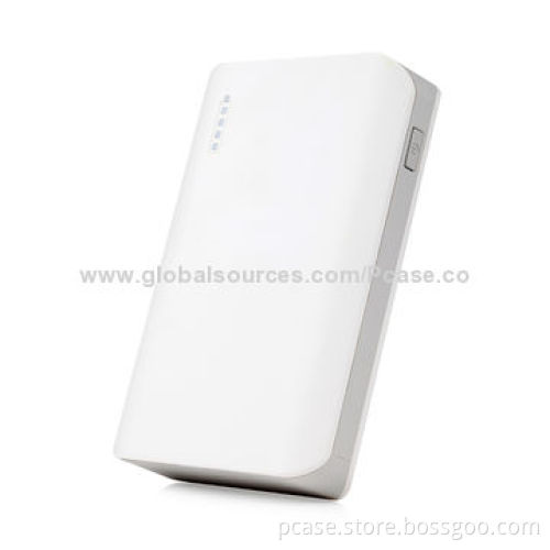 Power Bank for Smart Mobile Phones, 1,000/2,100mA Output Current, 6,000mAh Battery Capacity